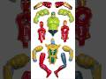 Merakit Mainan Avengers Spiderman Vs Hulk Vs Thanos Vs Ironman Avengers Shorts Vs
