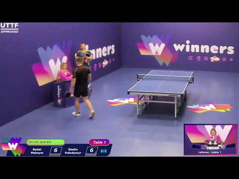 WINners League 02.09.21 Badai Maksym - Siedin Volodymyr 17:30