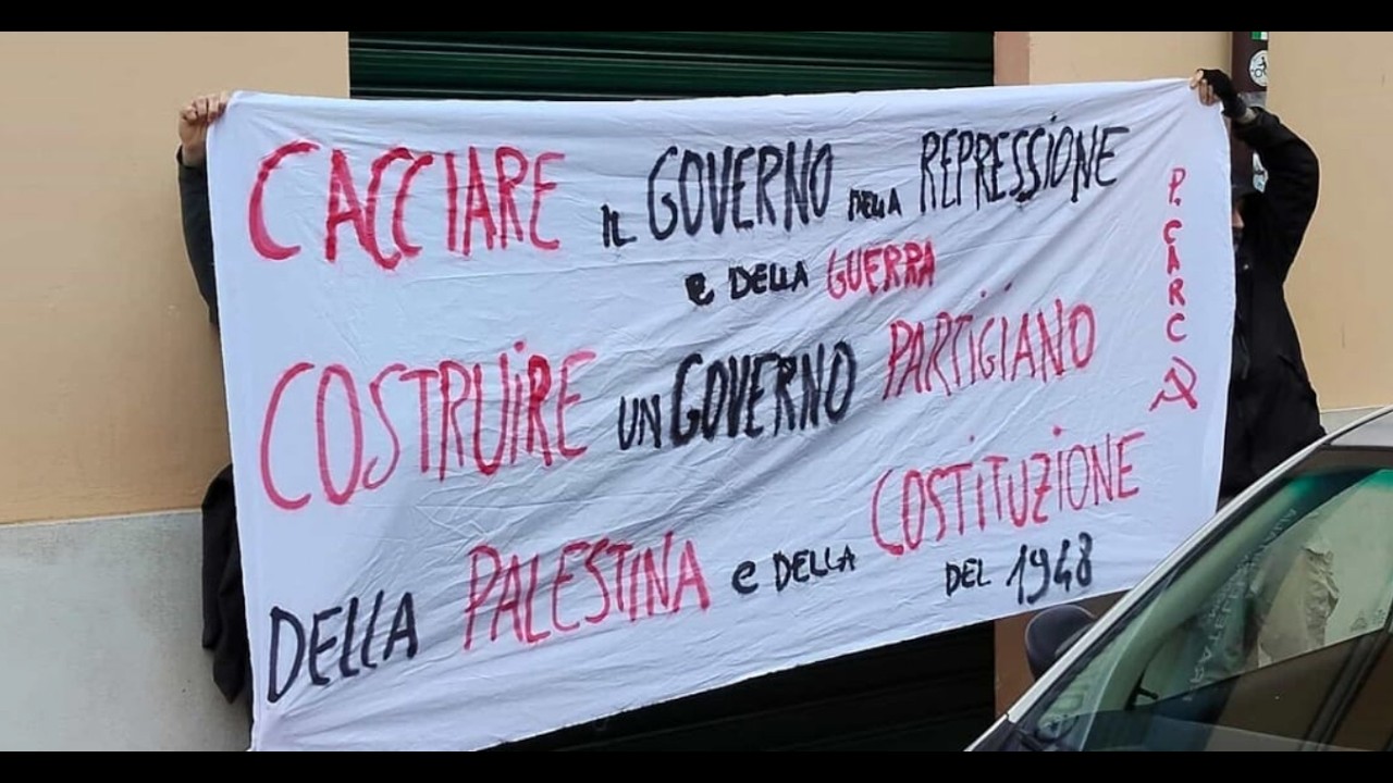 CARC: BISOGNA CACCIARE IL GOVERNO E FARNE UNO PARTIGIANO