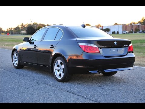Davis AutoSports 2007 BMW 530i Sedan / Cinnamon Dakota Leather / Navigation / For Sale
