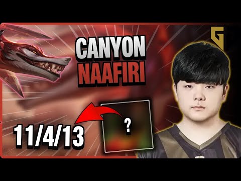 GEN Canyon JUNGLE Naafiri vs Poppy | 15.6