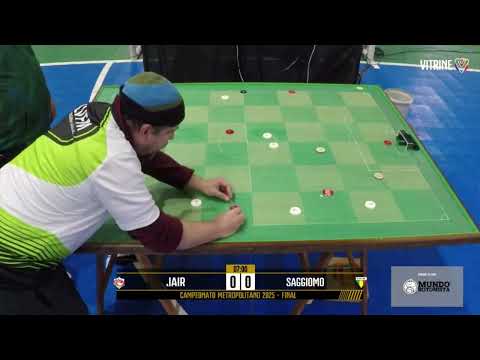 JAIRZINHO(VAO) X SAGGIOMO(RGR) - CAMPEONATO METROPOLITANO 2025 - FINAL