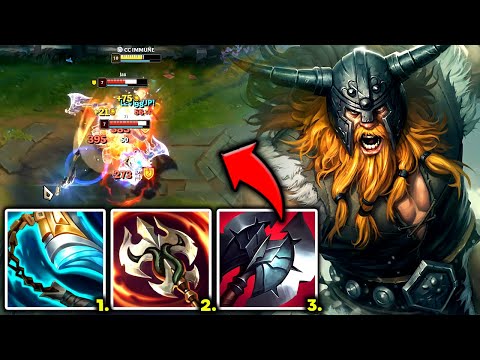OLAF TOP 100% CRUSHES ALL BROKEN TOPLANERS IN SEASON 13! - S13 OLAF GAMEPLAY! (Season 13 Olaf Guide)