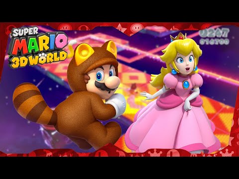 Super Mario 3D World for Wii U Walkthrough ᴴᴰ | All 380 Green Stars & 80 Stamps