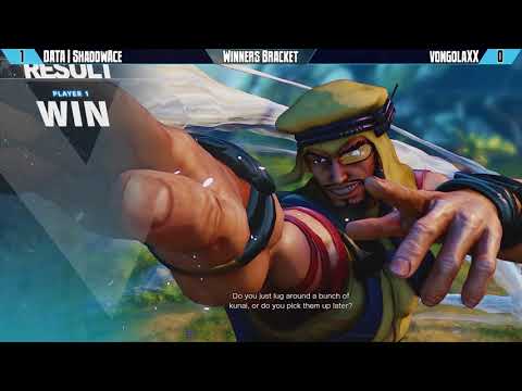 GB Sep 2017 - SF5 - DATA ShadowAce50 vs VongolaXX