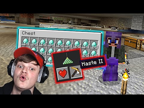 Miner efter DIAMONDS med min beacon - Minecraft: ep 87