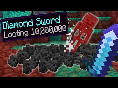 Most OP Looting Sword EVER! Minecrafts Funniest Clips #11