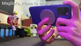 Nillkin CamShield iPhone 13 Pro MagSafe Hoesje met Camera Slider Blauw video