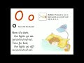 UK School Primary One Jolly Phonics Song Oo Now It S Dark The Lights Go On