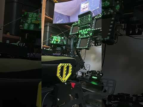 Latest addition to my sim setup for DCS World. Ejection seat handle from www.Vrsimsolutions.nl