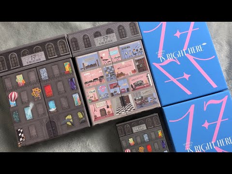 ♡Unboxing Seventeen 세븐틴 Best Album 17 is Right Here (Here, Hear, Diary & Kit Ver.)♡