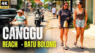 Download lagu CANGGU BALI WALKING TOUR 4K 🇮🇩 | Canggu Beach to Batu Bolong Street | Bali Indonesia mp3