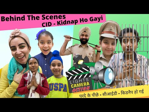 Behind The Scenes - CID - Kidnap Ho Gayi | RS 1313 FOODIE | Ramneek Singh 1313 | RS 1313 VLOGS