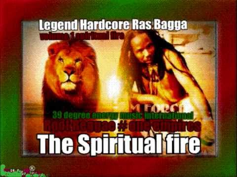 Hardcore Ras Bagga fire burning Reggae root music the album spiritual fire