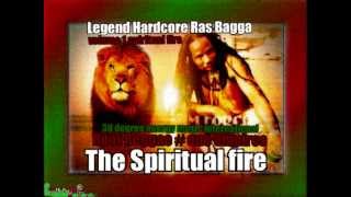 Hardcore Ras Bagga fire burning Reggae root music the album spiritual fire