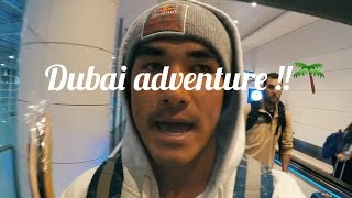 Dubai Adventure Vlog! - Justin Kalani Burbage