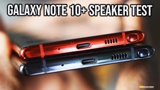 Samsung Galaxy Note10+ Speaker Test