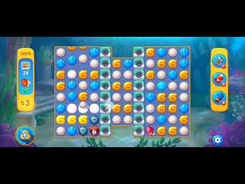 Fishdom Easy Level 12073 (with ingame lightning and bomb boosters) @choraelmin