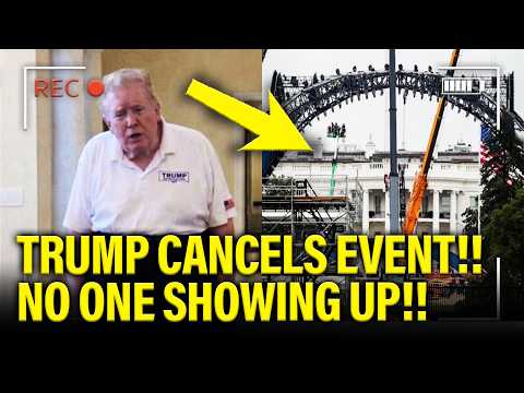 Trump CANCELS his BIG SHOW after EVERYONE QUITS!!
