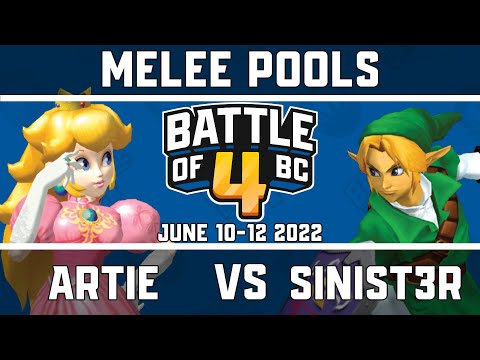 Artie vs Sinist3r - Melee Singles Pools - Battle of BC 4