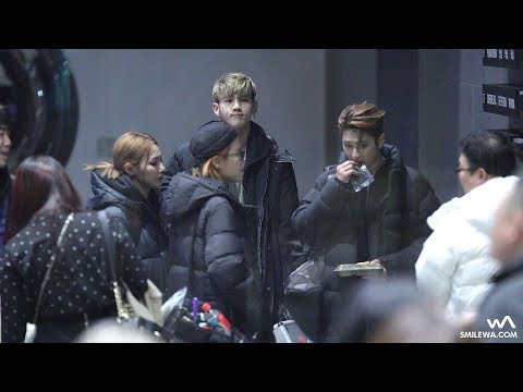 171128 카드 (KARD) 더쇼 퇴근길 4K 직캠 / Fancam by -wA-