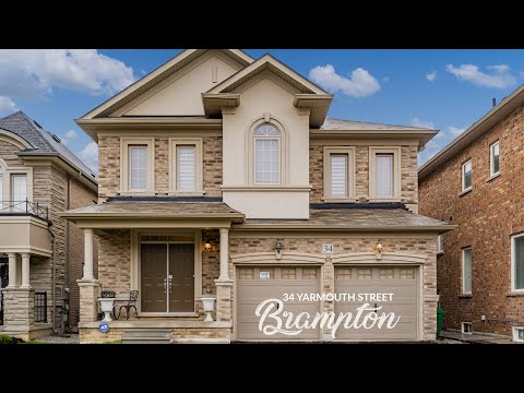 34 Yarmouth St, Brampton, Ontario - Open House Video Tour