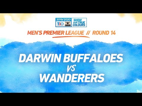 Darwin Buffaloes vs Wanderers: Round 14 - Men's Premier League: 2019-20 TIO NTFL