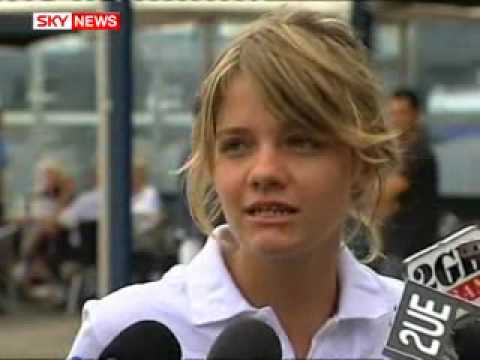 Aussie Schoolgirl Attempting To Sail Solo Around The World
