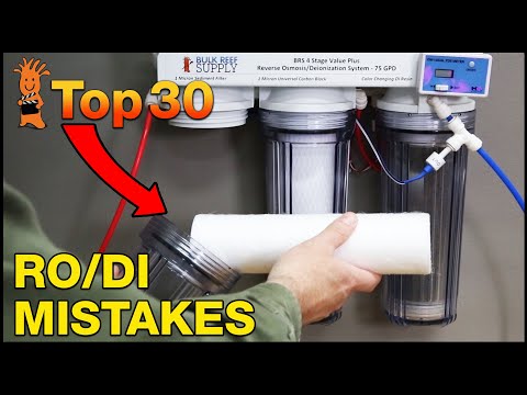 BEWARE! These RO/DI Water Mistakes are sending $$ down the drain! Your reef tank deserves better.