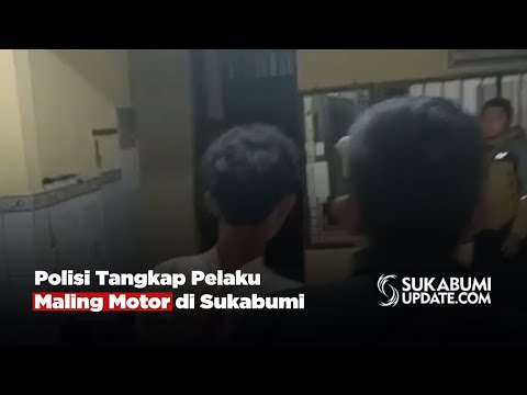 Polisi Tangkap Pelaku Maling Motor di Sukabumi