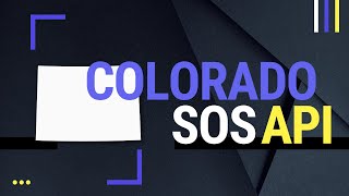 Colorado Secretary of State Business Search