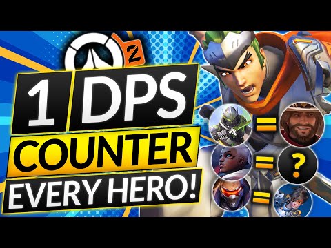 1 DPS COUNTER PICK for EVERY HERO - This DOUBLES Your Rank - Overwatch 2 Guide