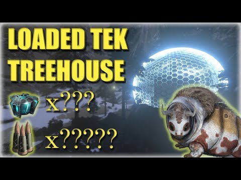 INSANE PROFIT from TEK TREEHOUSE - Ark Official 6 man Small tribes servers