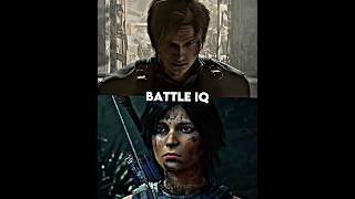Leon Kennedy vs Lara Croft #edit #shorts #vs #residentevil #viral #show #laracroft #leon #gaming