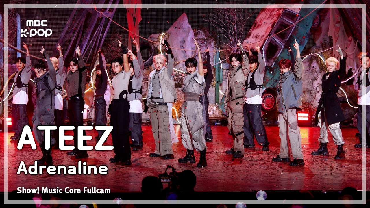 [#음중풀캠8K] ATEEZ (에이티즈) – Adrenaline FullCam | 쇼! 음악중심 | MBC260207
