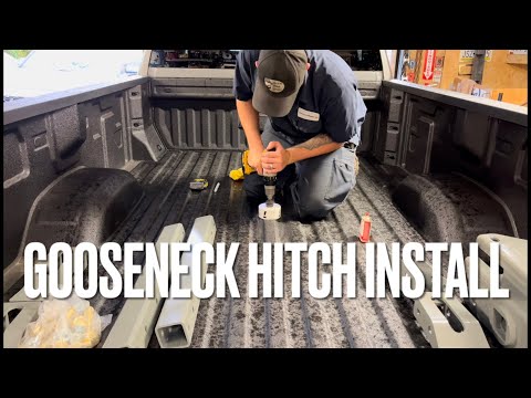 2024 Silverado B&W gooseneck hitch install!