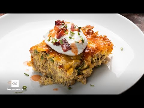 Keto Buffalo Jalapeño Popper Casserole | Fuel & Gainz by Fit Men Cook