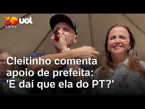 Cleitinho comenta apoio de prefeita de Frei Gaspar, em MG: ‘E daí se ela do PT?’