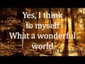 What A Wonderful World - Joey Ramone - Lyrics