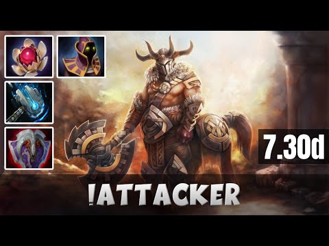 Attacker | Centaur Warrunner | Dota 2 Pro Gameplay - Patche 7.30d
