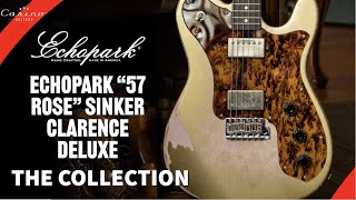 Video thumbnail for Echopark "57 Rose" Sinker Clarence Deluxe by Casino Guitars