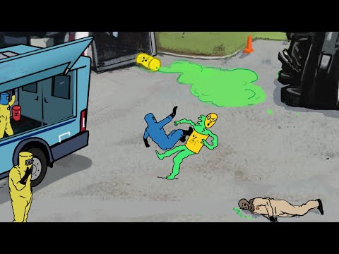 DUDES OF HAZMAT - Toxic Waste Chase (music video)