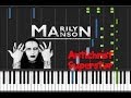 Marilyn Manson - Antichrist Superstar [Piano ...