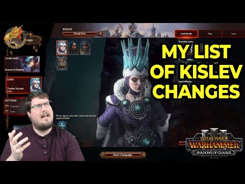 Upgrading Kislev to Full Power! Recommended Changes for the Motherland