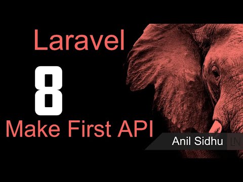 Laravel 8 tutorial Make First Simplest API