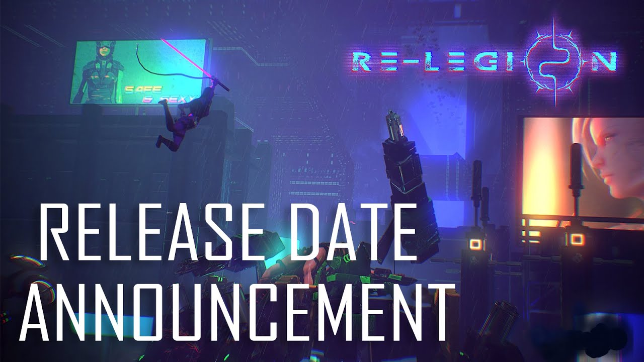 Re-Legion - Official Release Date Trailer [Cyberpunk RTS] - YouTube