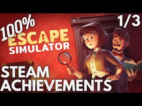 [STEAM] 100% Achievement Gameplay: Escape Simulator [Part 1] [Feat. Kurt]