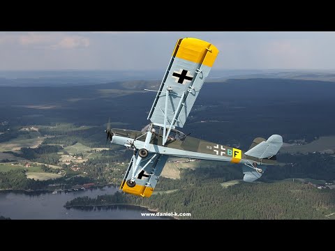 Flying in 1944 original Fieseler Storch