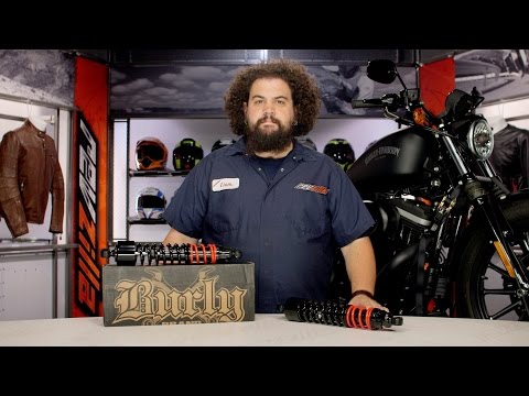 Burly 15\" Cafe Stiletto Rear Shocks Review at RevZilla.com