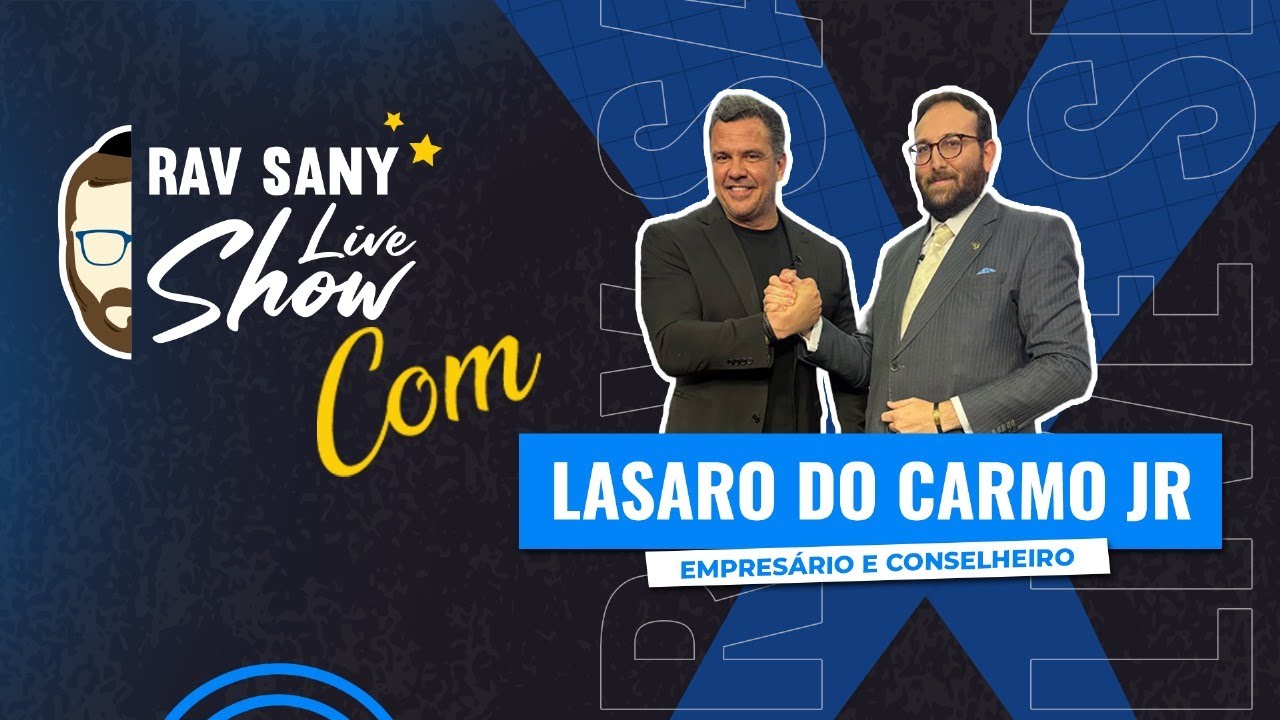 LASARO DO CARMO JR NA RAV SANY LIVE SHOW